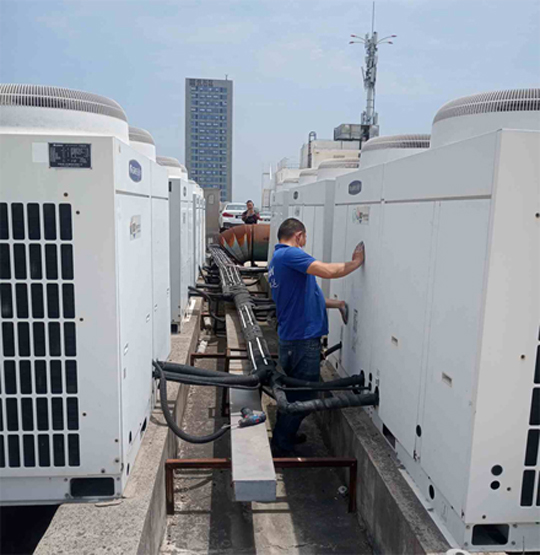 贺州市中央空调制热和不制冷系统维修方法